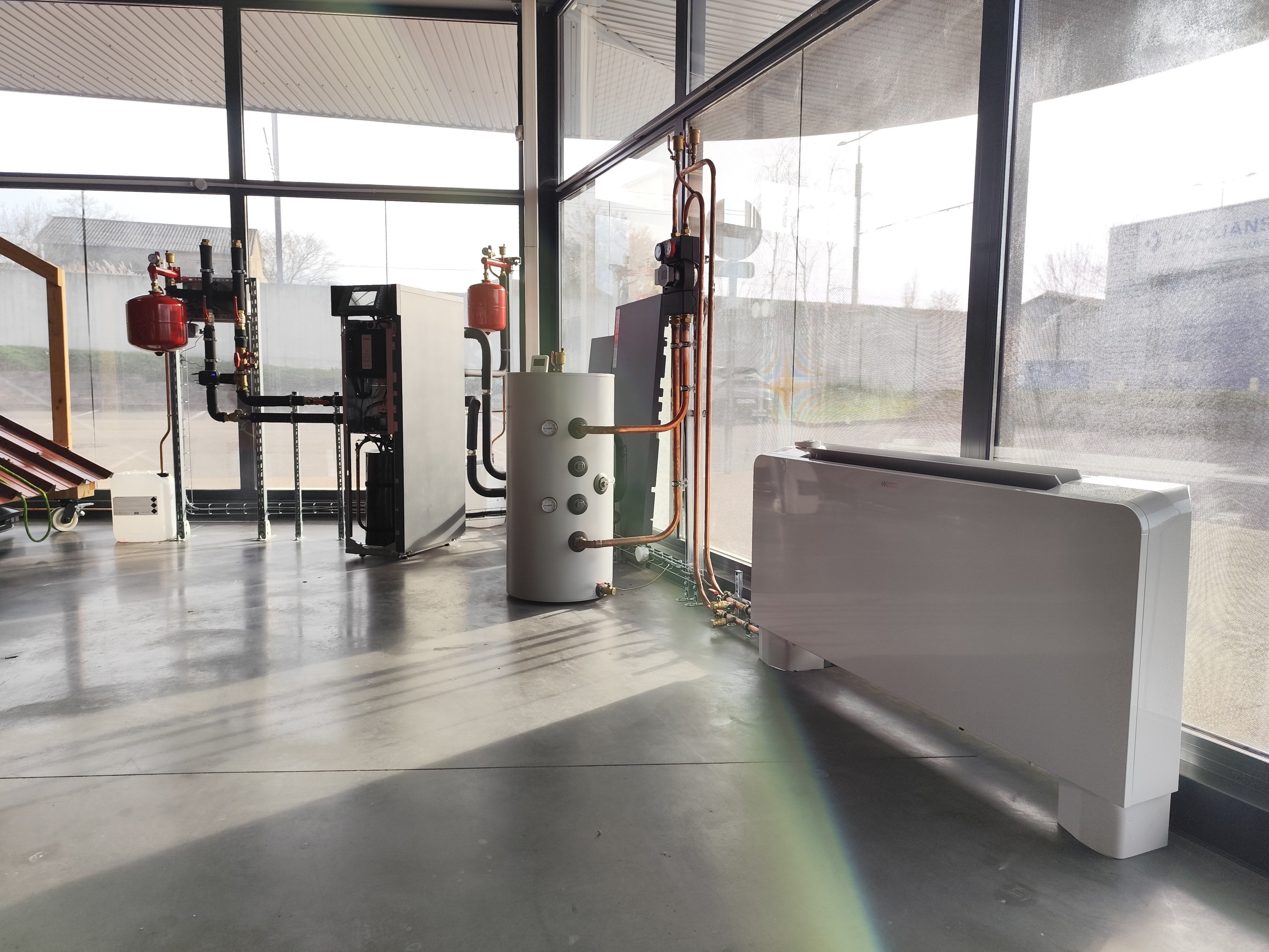 Banc de formation - Solartohermie - partie PAC eau_eau